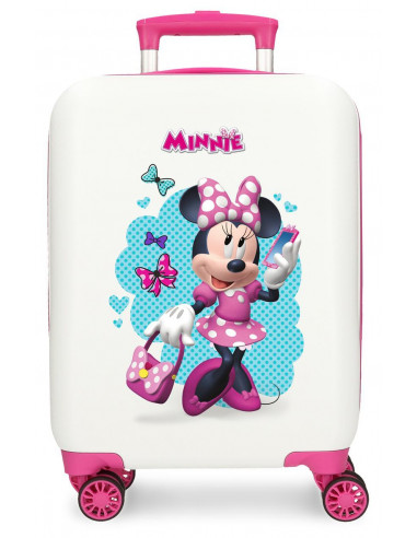 TROLLEY ABS 50CM.4R.GOOD MOOD MINNIE